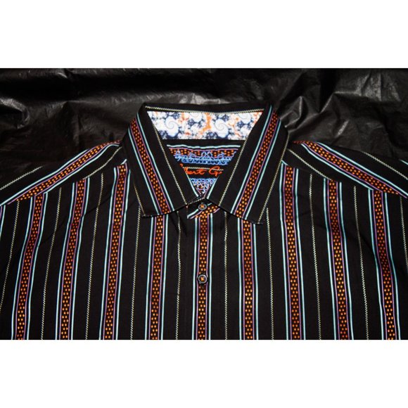 Robert Graham Mens Long Sleeve Button Front Shirt - Picture 4 of 9